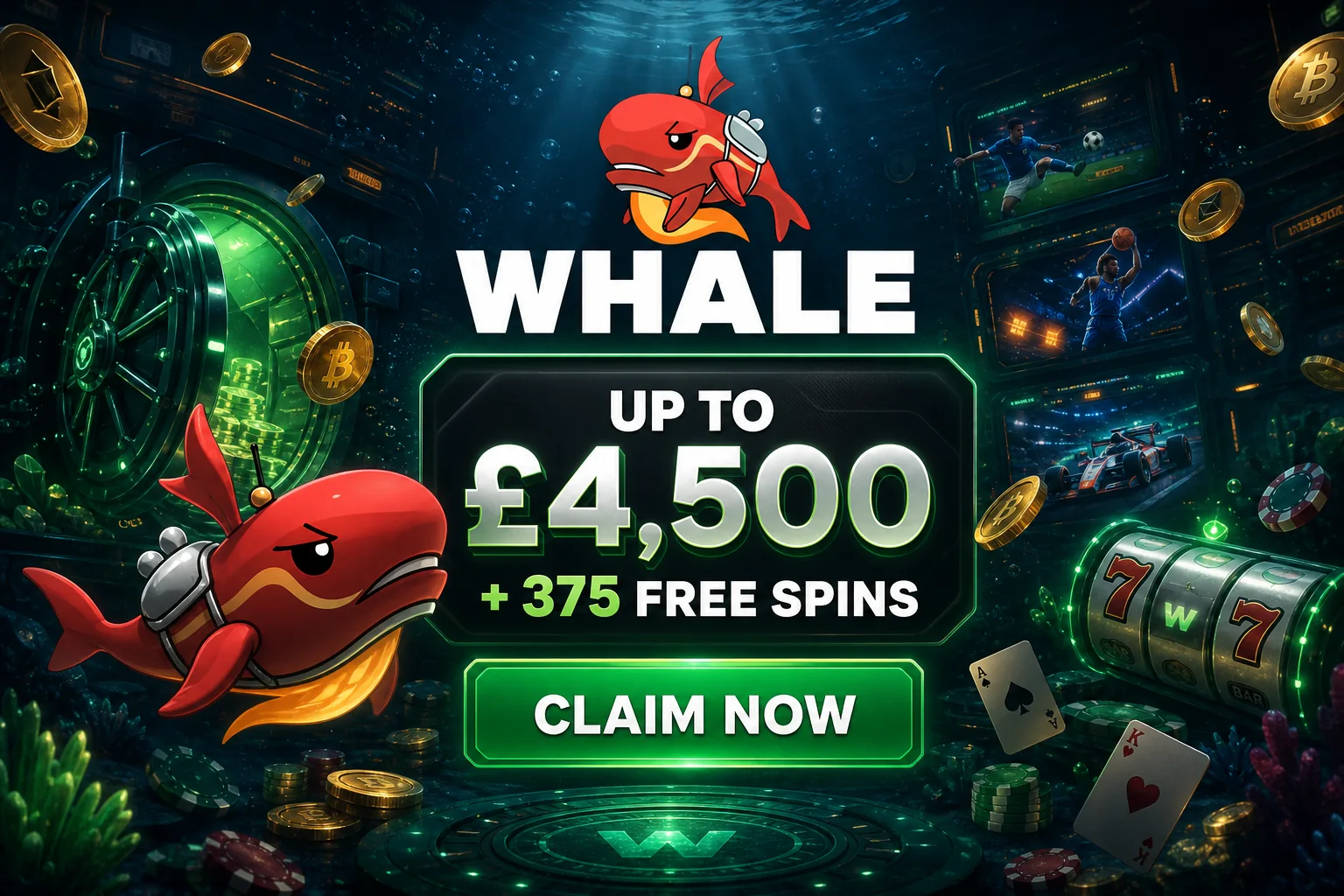 Whale casino promotion